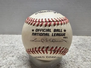 Von Bubba Trammell signierter Rawlings Baseball ohne Echtheitszertifikat plus 3 andere - Bild 1 von 6