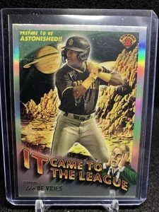 2024 Bowman Chrome Leo De Vries It Came to the League IT-12 Pre-RC Padres - Picture 1 of 3