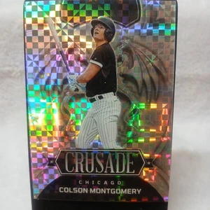 2023 Panini Chronicles #13 Colson Montgomery Crusade Building Blocks Prizm - Picture 1 of 9