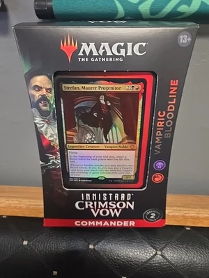 Innistrad: Crimson Vow Commander Deck: Vampiric Bloodline MTG Brand New Sealed - Image 1 of 2