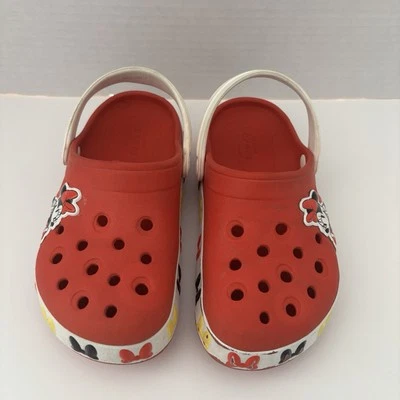 Crocs -  Minnie Mouse Edition Crocs - Kids Size 11 - Classic Clog - Image 1 of 4
