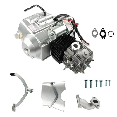 125cc 4 Stroke ATV Engine Motor 3-Speed Semi Auto w/Reverse For ATV Quad Go Kart - Image 1 of 4