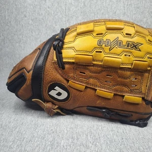 DeMarini Helix HLX 13 Zoll Slowpitch Softball Handschuh A0800 SG13 H-Lix Web Leder - Bild 1 von 10