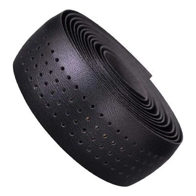 VELOX Perforated Soft Grip Guidoline Padded Handlebar Bar Tape - Black - Image 1 of 4