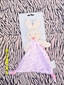 CI/MEINE KLEINEN STEINE KUSCHELTIER HASE TASCHENTUCH BEIGE HERZ ROSA 30CM 100% NEU - Bild 1 von 2