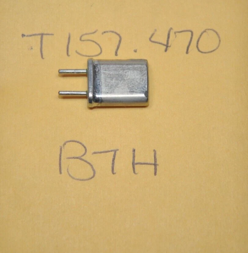 Transmisión de cristal de radiofrecuencia serie Regency BTH T 157,470 MHz Foto 1 de 1