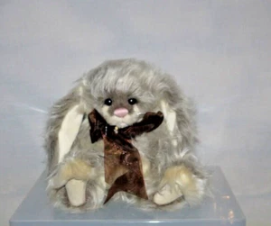 Charlie Bear - Retired Coco Bunny  Rabbit Fully Jointed CB124979 LIMITED EDITION - Picture 1 of 6