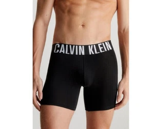 Calvin Klein Intense Power 3 Pack  Microfiber Boxer Brief Black Small - Picture 1 of 3