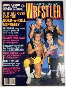 SUPERSTAR WRESTLER 10/86 The Fantastics ROCK N ROLL EXPRESS Hacksaw RANDY SAVAGE - Imagen 1 de 4