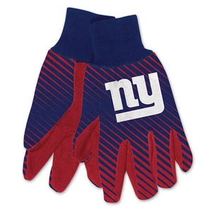 NEU Lizenzierte Football blau & rot New York Giants Gripped Utility Handschuhe  - Bild 1 von 1