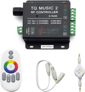 SUPERNIGHT LED RGB Music Touch Controller RF Sensitivety Backlight-3.5MM Audi... - Picture 1 of 8