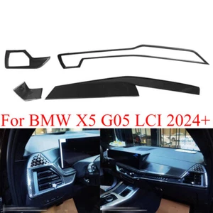 For BMW X5 G05 LCI 2024+ Dry Carbon Fiber Interior Full Set Accessories Kit Trim - Picture 1 of 15