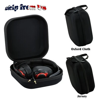 Large Protective Headphone Case Hard Carrying Travel Pouch for Gaming Headsets - Image 1 of 2