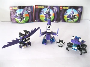 Lego Mixels Serie 3 Mesmo Magnifo Wizwuz 41524 41525 41526 + BA vollständig Lila - Bild 1 von 6