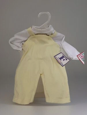 "Auténtico mono y parte superior amarillo LEE MIDDLETON Darling se adapta a la mayoría de los bebés de 20""/22""" Foto 1 de 2