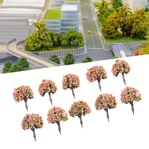 Umweltfreundliche 10 St��ck 4 cm Modellb?ume f��r Eisenbahn Wargame - Picture 1 of 12