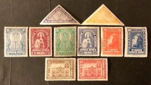 Briefmarken Bolivien #C72-81 Falz - Bild 1 von 1