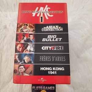 VHS D'Origine FR : Coffret 5 VHS Hong Kong Connection - Introuvable Floto Games - Photo 1/6