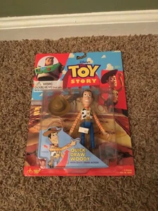 Modellino Disney’s Toy Story Quick Draw Woody vintage 1995 - Foto 1 di 3