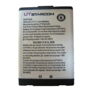 Battery BTR7025 950mAh For UTStarcom CDM7025 CDM7026 CDM120 CDM7075 CDM220 7945 - Picture 1 of 8
