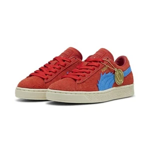Puma Suede x One Piece Red Blue New Limited Edition rare Men Shoes 396520-01 - Picture 1 of 8