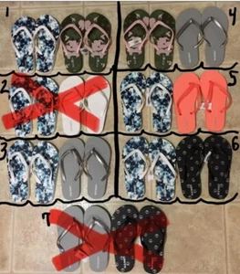 Lotto di 2 Infradito Old Navy KIDS Taglia 12/13~SCEGLI TU~NUOVE CON ETICHETTE - Foto 1 di 6