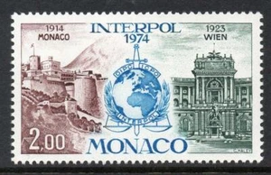 MONACO MNH 1974 SG1122 Police Judiciary Congress - Picture 1 of 1