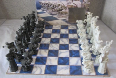 Vintage Harry Potter Wizard Chess Set--Complete - Mattel 2002 Board Game w/Box - Image 1 of 4