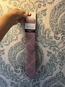 Corbata de cuello para hombre Van Heusen ~ rosa pálido ~ rendimiento ~ NUEVA moda precio de venta sugerido por el fabricante $45. 029 - Imagen 1 de 4