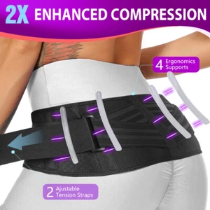 Sacroiliac SI Joint Hip Belt Support Lower Back Pelvic Lumbar Brace Men Women HG - Picture 1 of 19