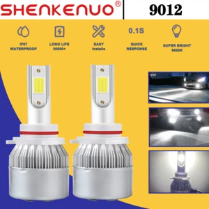 LED Headlight Kit 9012 6000K White High/Low Beam Bulbs for FORD Taurus 2013-2019 - Foto 1 di 9
