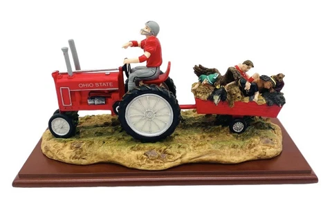 Ohio State Buckeyes Mascot Goin to Market Ridgewood Collectibles Figurine-NIB Cover