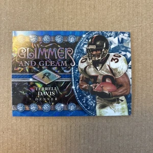 2024 Topps Resurgence - Glimmer and Gleam Terrell Davis #GG-23 Blue Surge... - Bild 1 von 2