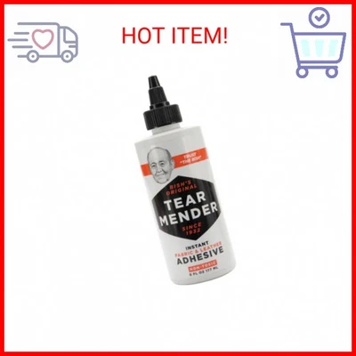 Tear Mender - TTB-6-D-B Adhesivo Instantáneo de Tela y Cuero, Botella de 6 OZ, TG06H Foto 1 de 2