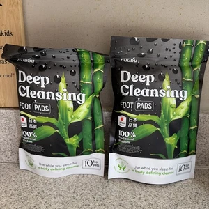 2x NUUBU Premium Detox Fußpads zur Entfernung von Giftstoffen Tiefenreinigung SCHNELLER USA-VERSAND! - Bild 1 von 6