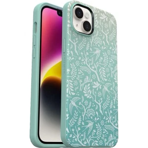 OtterBox SYMMETRY SERIES+ Case with MagSafe iPhone 14 Plus - Feathers And Ferns - Picture 1 of 1