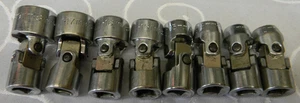 SK TOOLS 3/8" DR 8PC METRIC 6PT SHALLOW SWIVEL SOCKET SET 10-19MM MINUS 14, 18MM - Picture 1 of 5