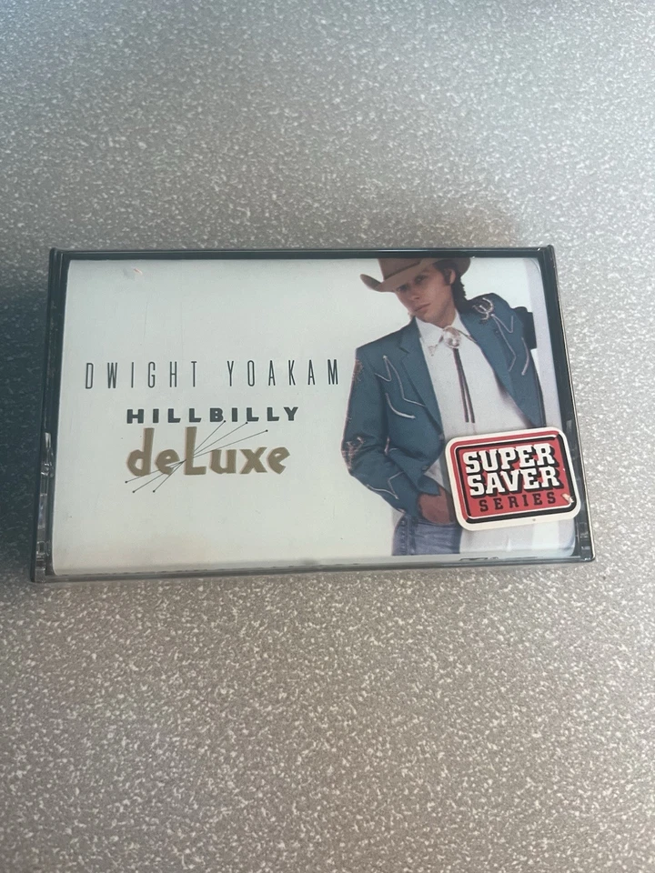 NEW/SEALED COUNTRY MUSIC CASSETTE - DWIGHT YOAKAM - “HILLBILLY DELUXE” (1987) - Image 1 of 2