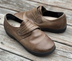 ALEGRIA APEX PETALS LINDA Taupe Leder elegant bequem rutschfest Schuhgröße 11 - Bild 1 von 16