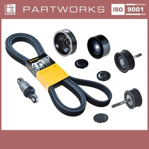 Keilriemenset für PORSCHE Cayenne 4.8 957 958 Panamera 970 Umlenkrollen Spanner - Picture 1 of 11