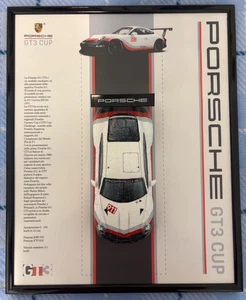 Porsche GT3 Cup (Scala 1:18 Puzzle 3D) quadro decorativo personalizzato 52x42cm - Foto 1 di 4