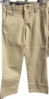 2 Piece Bundle French Toast Boys Sz 5 Straight Leg Pants NWT+ izod Shorts Khaki - Image 1 of 4