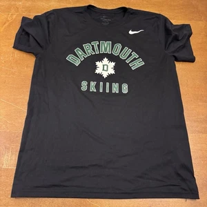 Dartmouth Big Green Shirt Herren Large schwarz Skifahren Dri Fit Nike - Bild 1 von 8