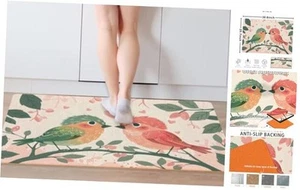 Door Mats Birds Rug Non Slip Bath Mat Spring Indoor Welcome Rug Gifts Color-08 - Picture 1 of 8