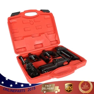 Kit de herramientas de servicio frontal de 6 piezas Juego de varillas de amarre de rótula Extractor de brazo Pitman - Imagen 1 de 15
