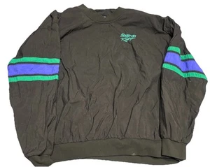 Vintage Snap On Racing Black Nascar Mechanic Pullover Jacket XL - Picture 1 of 4