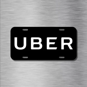 NEU Uber Aluminium Nummernschild Auto SUV - Bild 1 von 2