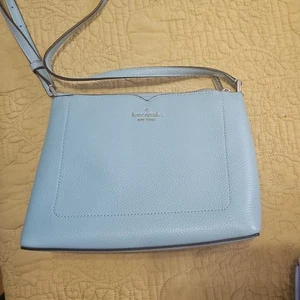 Kate Spade Harlow Crossbody (Color: Frosty Sky) - Picture 1 of 9