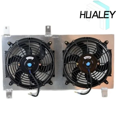 Ventilador de radiador de rendimiento con cubierta de aluminio para Mazda Miata MX5 MT 1998-2005 2004 - Imagen 1 de 4