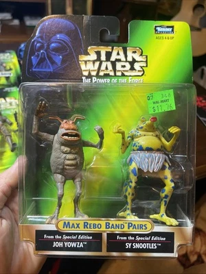 Hasbro Star Wars PotF Max Rebo Band Pairs Joh Yowza Sy Snootles Action Figures - Image 1 of 3